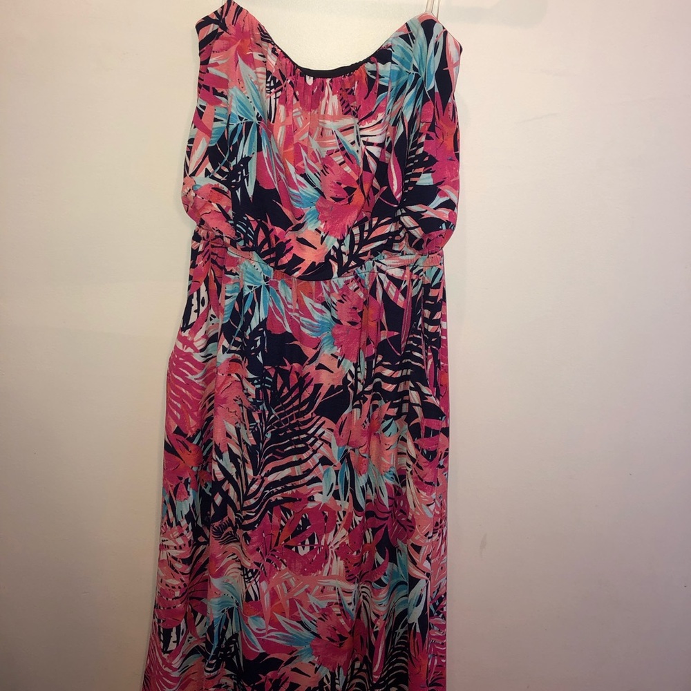 Strapless dress
